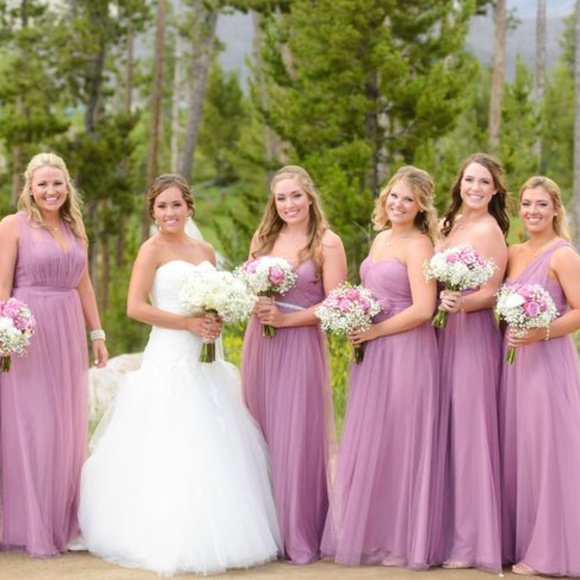 Jenny Yoo Dresses & Skirts - Jenny Yoo Annabella Flowy Purple Bridesmaid Dress